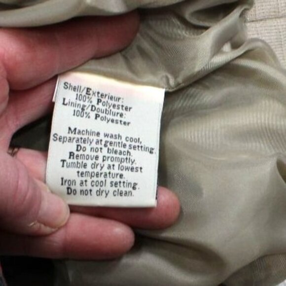 North End XL Beige Sleeveless Golf Vest With Embroidered Logo & Pockets - Picture 8 of 11